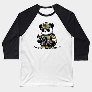 Tactical Panda Baseball T-Shirt